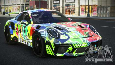 Porsche 911 GT Elnac S10 para GTA 4
