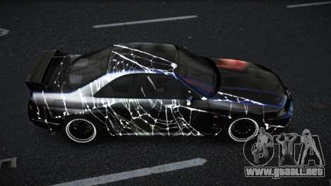 Nissan Skyline R33 Fersa S5 para GTA 4