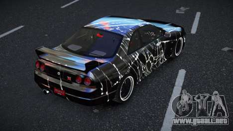 Nissan Skyline R33 Fersa S5 para GTA 4