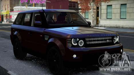 Land Rover Range Rover Sport Yatekaf para GTA 4