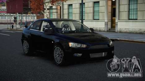 Mitsubishi Lancer Evolution X Zitugitop para GTA 4