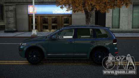Volkswagen Touareg Zijbica para GTA 4