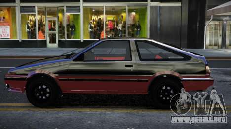 Toyota AE86 Wuside para GTA 4