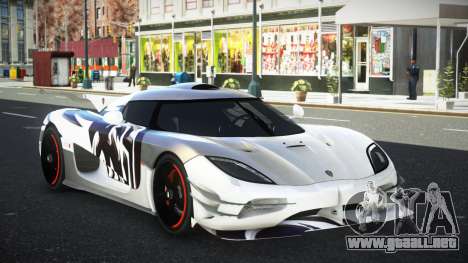 Koenigsegg Agera Jater S6 para GTA 4