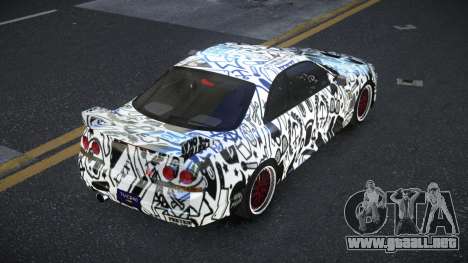 Nissan Skyline R33 Chriley S13 para GTA 4