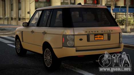 Land Rover Range Rover Vogue Geziqoz para GTA 4