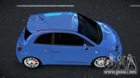 Fiat Abarth Xoljitug para GTA 4