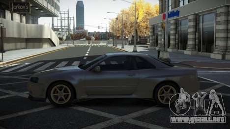 Nissan Skyline R34 Tecnoloyi para GTA 4