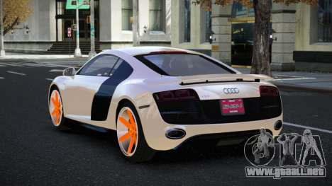 Audi R8 Bagenapa para GTA 4