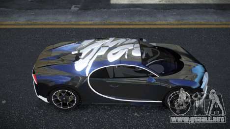 Bugatti Chiron Jajely S10 para GTA 4