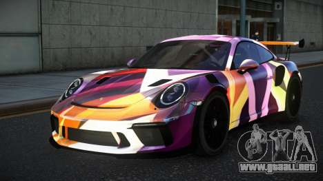 Porsche 911 GT Elnac S5 para GTA 4