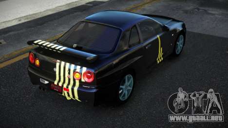 Nissan Skyline R34 Jashra S2 para GTA 4