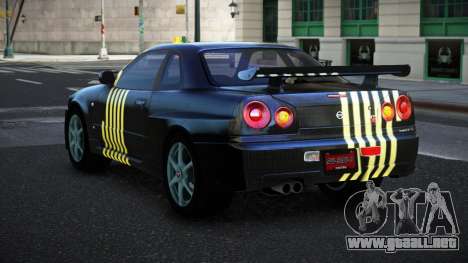 Nissan Skyline R34 Jashra S2 para GTA 4
