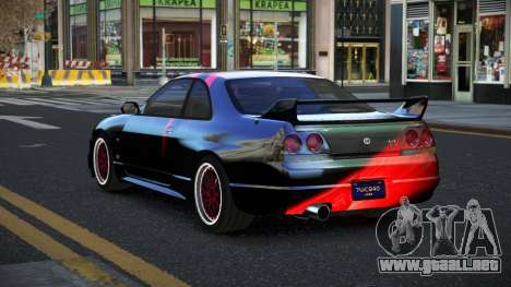 Nissan Skyline R33 Chriley S6 para GTA 4