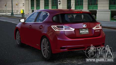 Lexus CT200H Gide para GTA 4