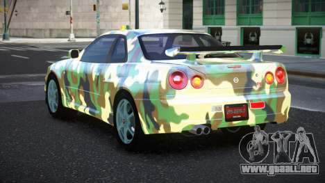 Nissan Skyline R34 Jashra S12 para GTA 4