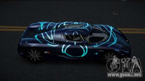 Koenigsegg CCX Cokyli S14 para GTA 4