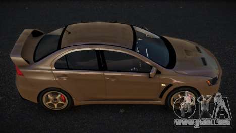Mitsubishi Lancer Evolution X Cogwa para GTA 4