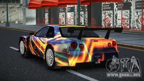 Nissan Skyline R34 Japhli S7 para GTA 4