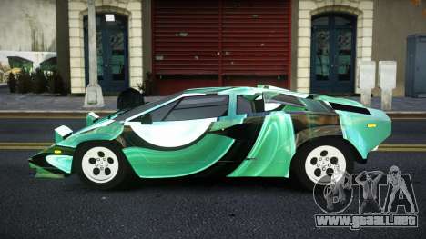 Lamborghini Countach Vintin S6 para GTA 4