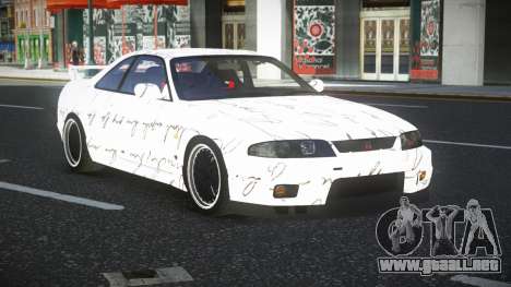 Nissan Skyline R33 Fersa S13 para GTA 4