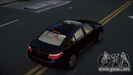 Lexus LS 600h Dabu para GTA 4