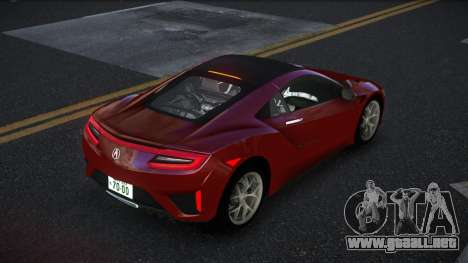 Acura NSX Kacvire para GTA 4