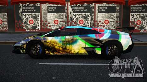 Lamborghini Murcielago Ajusxa S5 para GTA 4