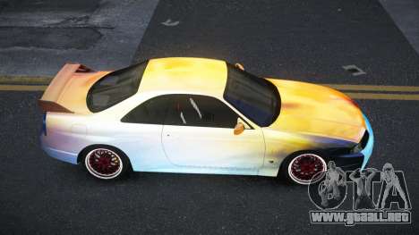 Nissan Skyline R33 Chriley S10 para GTA 4