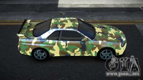 Nissan Skyline R34 Jashra S12 para GTA 4