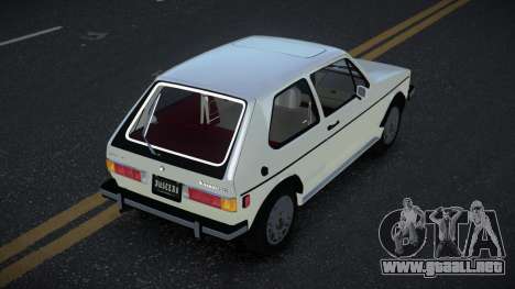 Volkswagen Rabbit Fewvirila para GTA 4