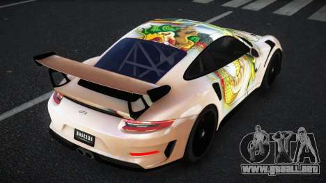 Porsche 911 GT Elnac S2 para GTA 4