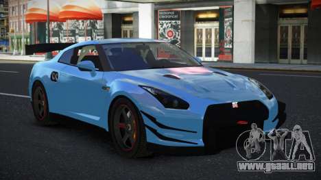 Nissan GT-R Zeratur para GTA 4