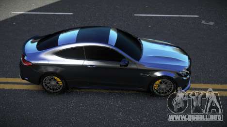 Mercedes-Benz C63S AMG Fibla para GTA 4