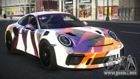 Porsche 911 GT Elnac S5 para GTA 4