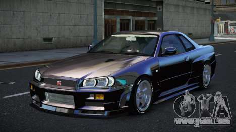 Nissan Skyline R34 Menhiluw para GTA 4