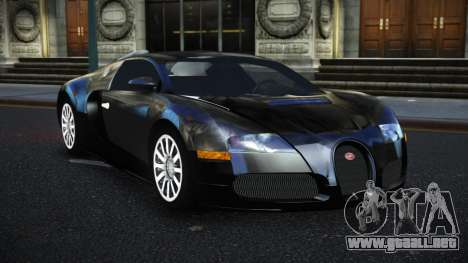 Bugatti Veyron Wiwaqedof para GTA 4