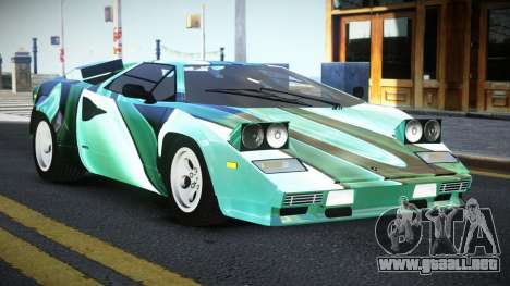 Lamborghini Countach Vintin S6 para GTA 4