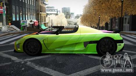 Koenigsegg Agera Brija S7 para GTA 4