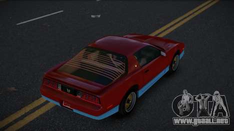 Pontiac Trans AM Dirzuco para GTA 4