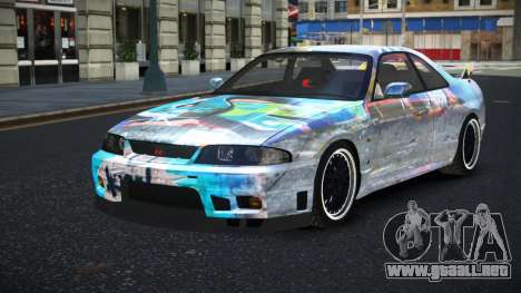 Nissan Skyline R33 Fersa S14 para GTA 4