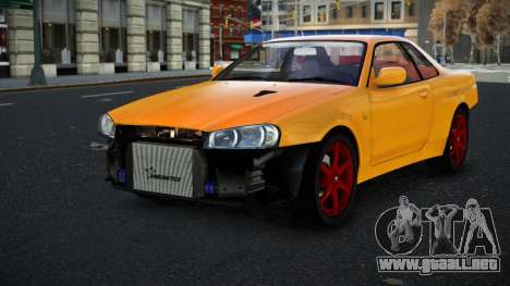 Nissan Skyline R34 Secoj para GTA 4