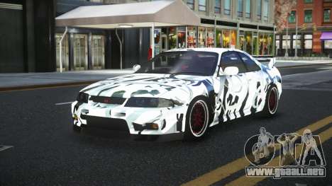 Nissan Skyline R33 Chriley S12 para GTA 4