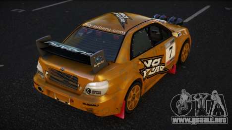 Subaru Impreza Nufavog para GTA 4