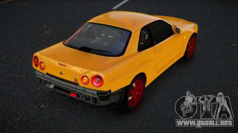 Nissan Skyline R34 Secoj para GTA 4