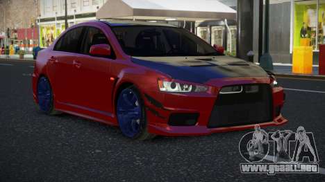 Mitsubishi Lancer Evolution X Kiyyateli para GTA 4