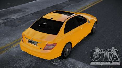 Mercedes-Benz C180 Civyisez para GTA 4