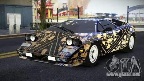 Lamborghini Countach Vintin S7 para GTA 4