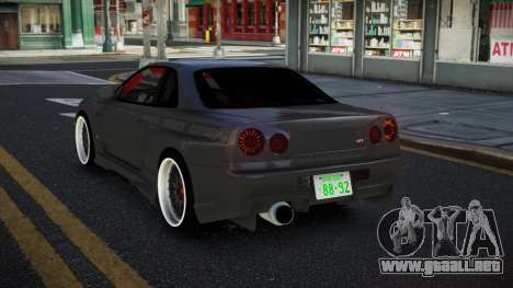 Nissan Skyline R33 Rozu para GTA 4