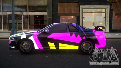 Nissan Skyline R34 Olasin S2 para GTA 4